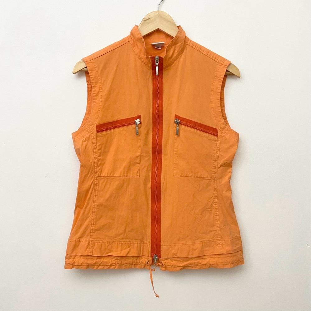 Vintage Orange Cotton Vest